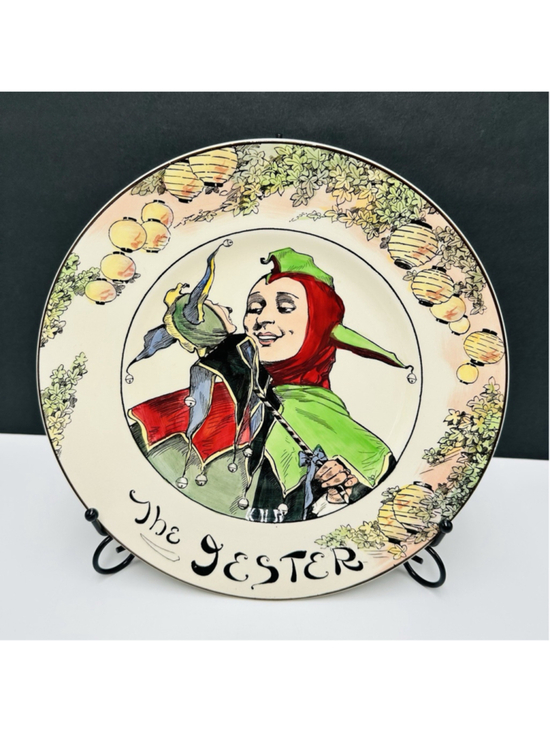 Royal Doulton Other - Vintage Royal Doulton The Jester 10.5" Collector's Plate England